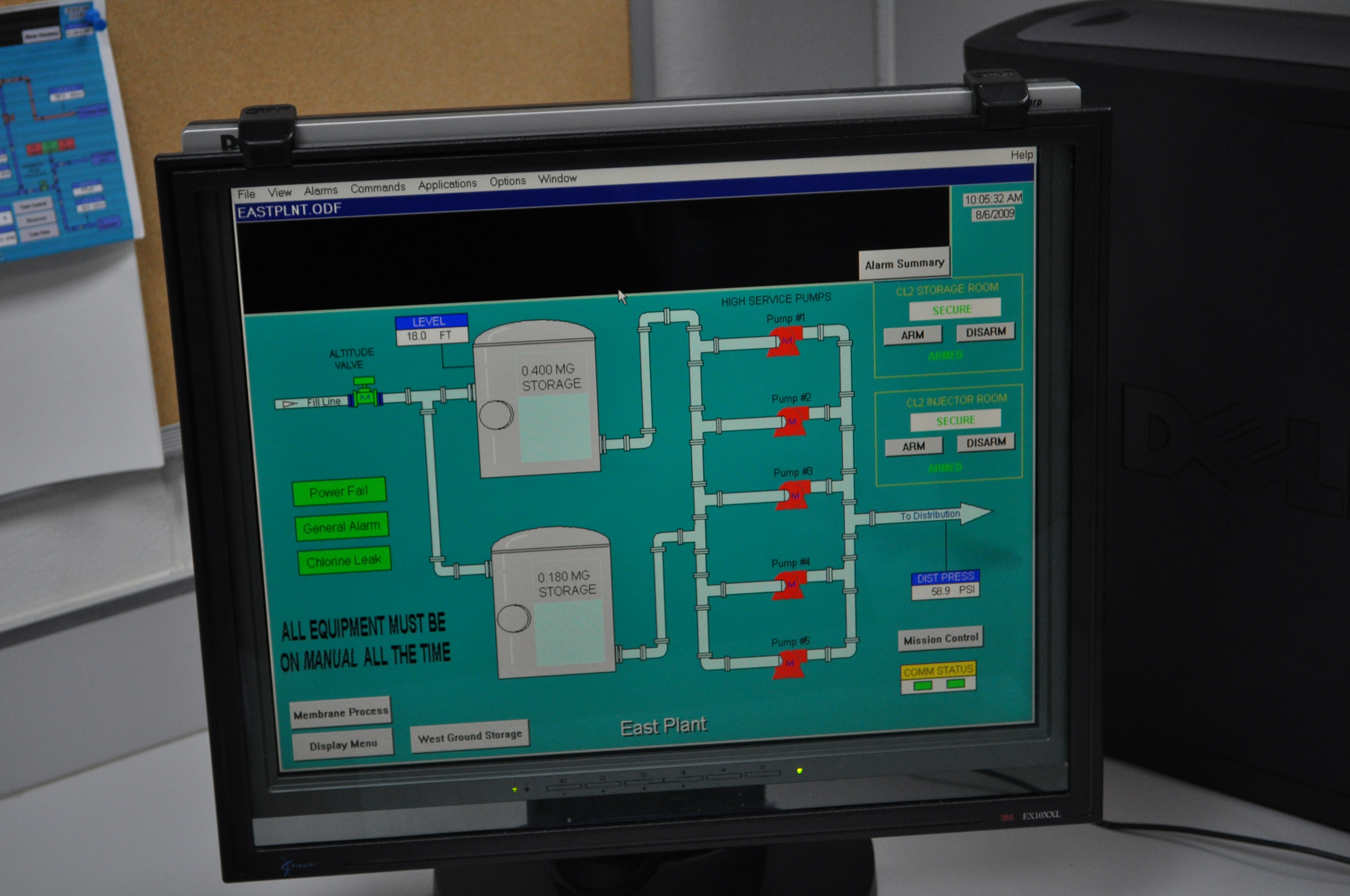 SCADA Radio Networks HMI